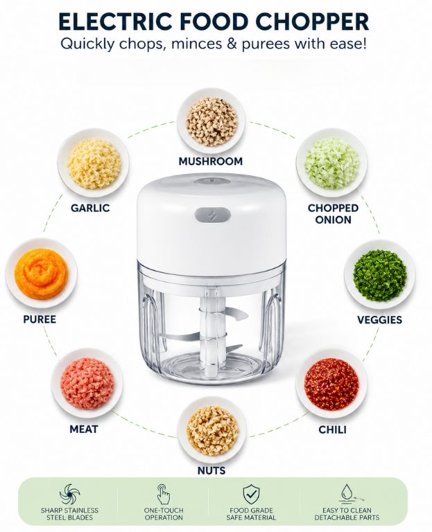 Smart Electric Chopper - 250ml