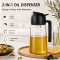 Smart Spray And Pour Oil Dispenser - 470ml